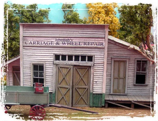 O Scale Bar Mills Henry Street Garage + Machine Shop 0114 - Bar Mills Models