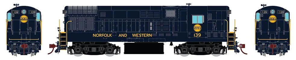 HO Rapido H16-44 (DC/Silent): Norfolk & Western: #141 - 044014