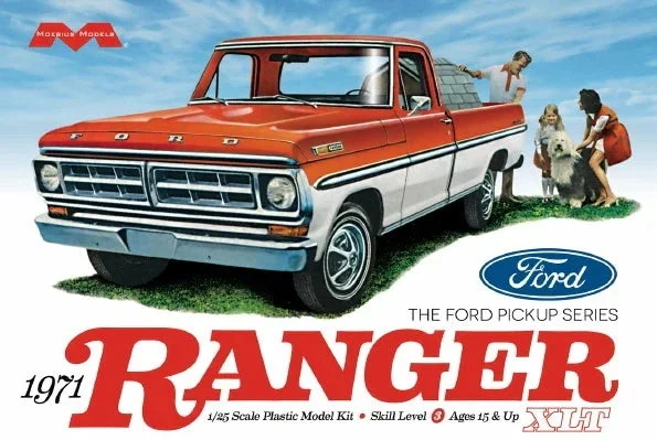 1/25 Moebius 1971 Ford Ranger XLT 1208 - Moebius Model