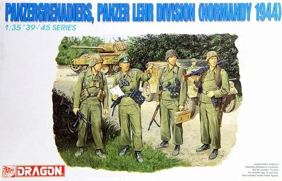 1/35 Dragon Model Panzergrenadiers, Panzer Lehr Division (Normandy 1944) 6111 - Dragon Models