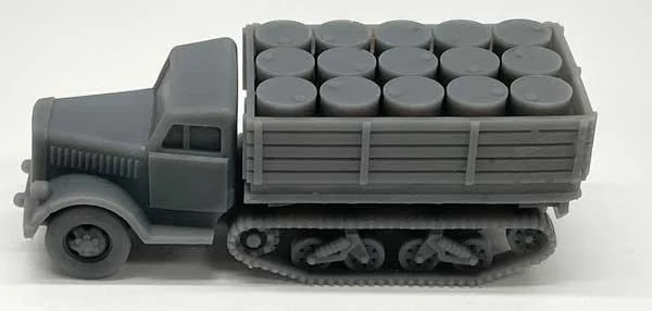 HO Phoenix Precision Half-Track with Drum Load Resin Kit 31045
