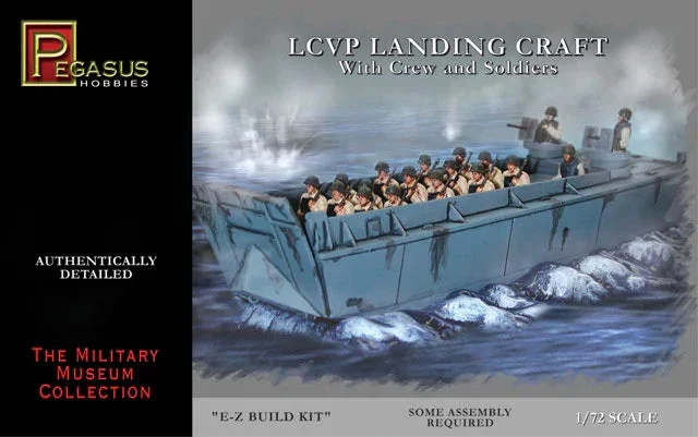 1/72 Pegasus LCVP Landing Craft 7650