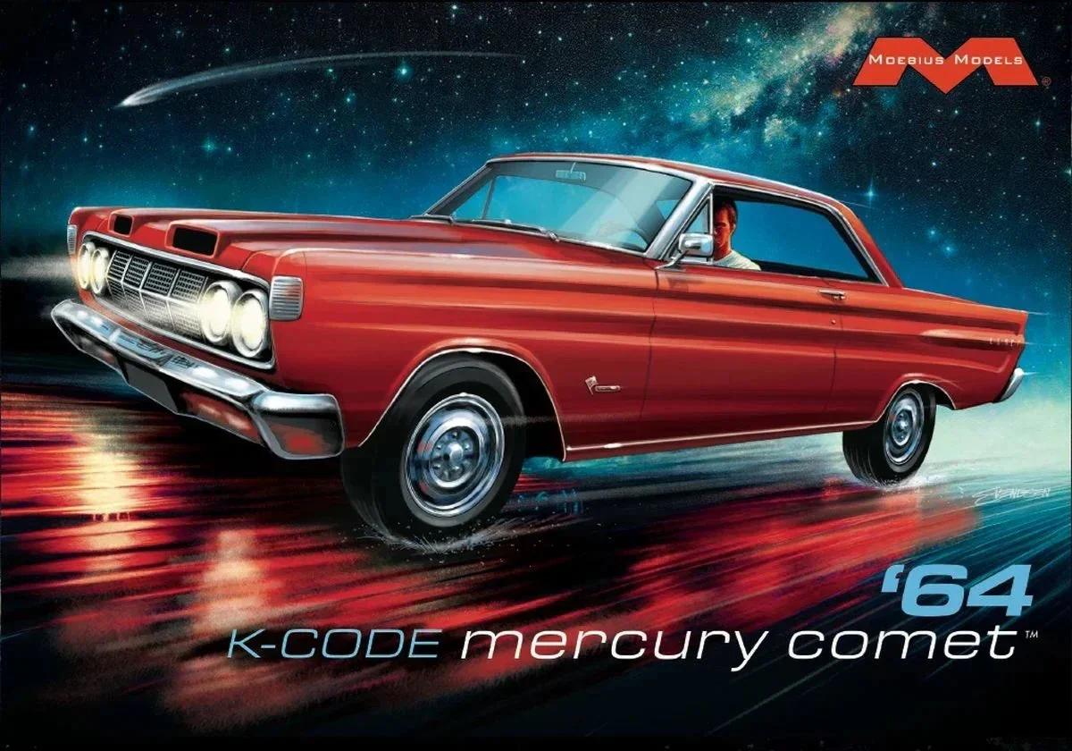 1/25 Moebius 1964 K Code Mercury Comet 2750 - Moebius Model
