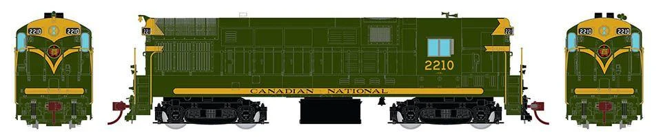 HO Rapido H16-44 (DC/DCC/Sound): CNR - Green Scheme: #2203 - 044525