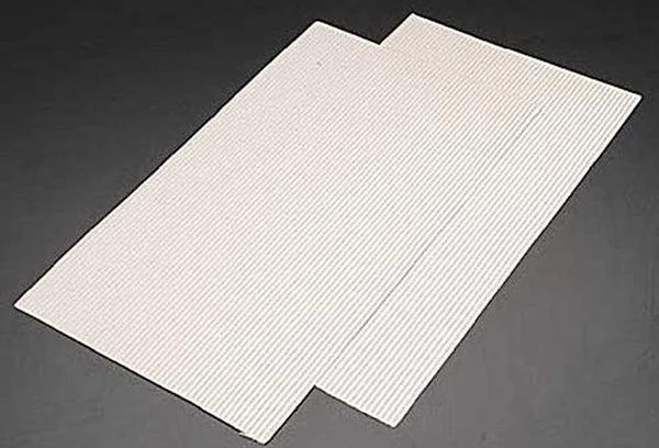 HO Plastruct Ribbed Roof Sheet (PS-13 / 2 Pack) 91511