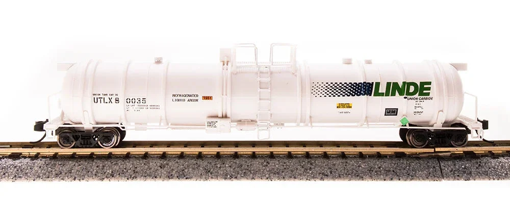 N Broadway Ltd Cryogenic Tank Cars Linde (2-Pack) 3724