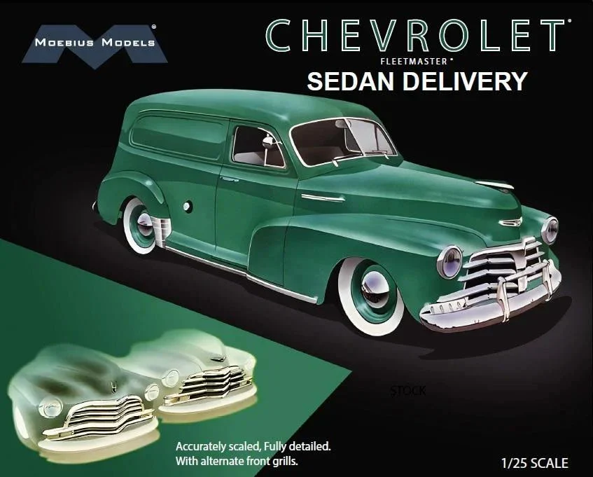 1/25 Moebius Chevrolet Fleetmaster Sedan Delivery 2303 - Moebius Model