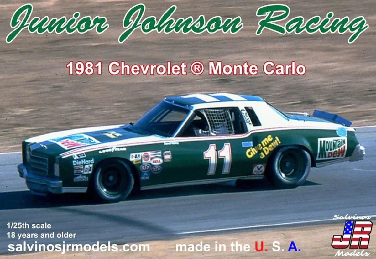 1/25 Salvino Junior Johnson Racing 1981 Chevrolet Monte Carlo 24569 - Salvino JR Models