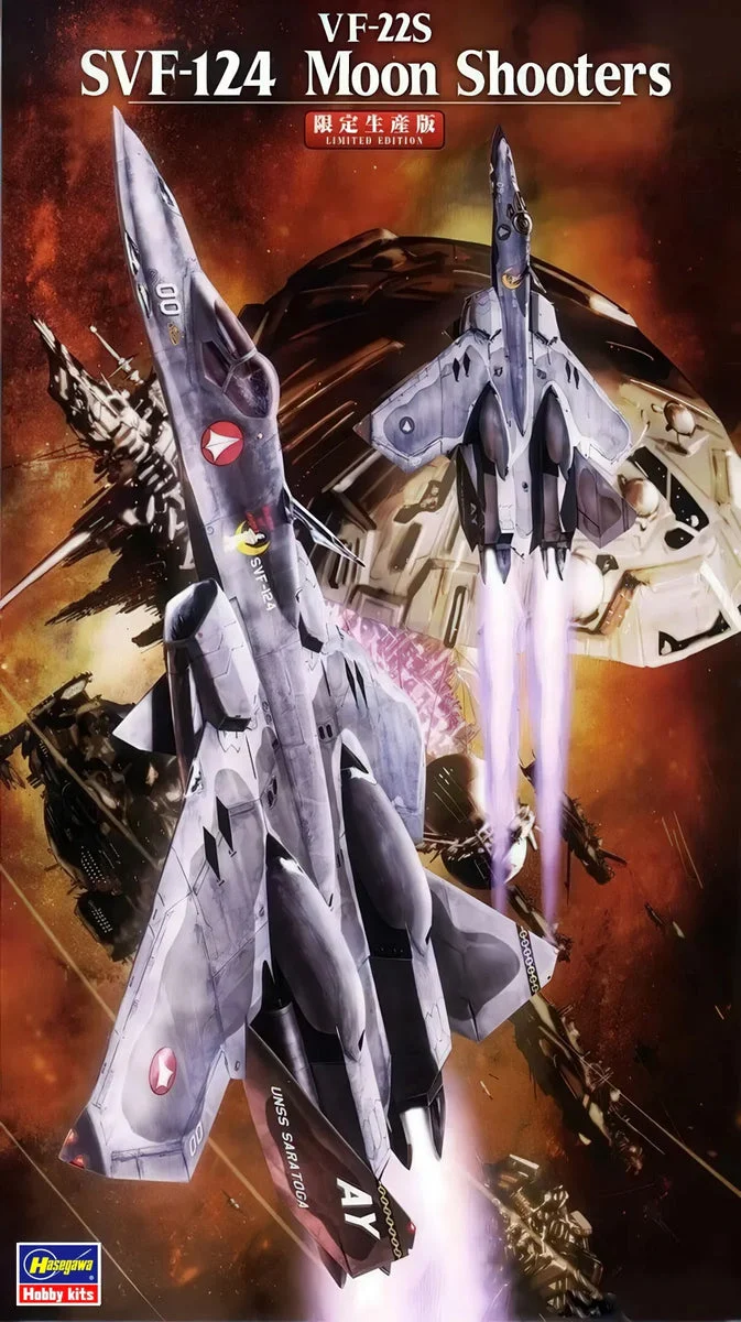 1/72 Hasegawa SVF-124 Moon Shooters VF-22S 65784