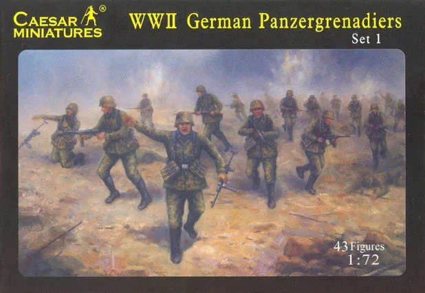 1/72 Pegasus WWII German Panzergrenadiers (Set 1) C052