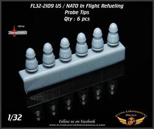 MPM_1_390327a7-b5f4-4a9f-8e61-56e626f6e74c_1200x1200.webp 1/32 Flying Leathernecks US/NATO In Flight Refueling Probe Tips 32-2109