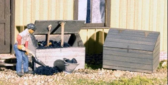 O Banta Modelworks Coal Bins 712