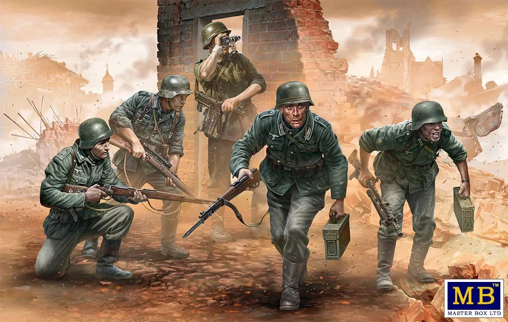 1/35 Master Box German Infantry WWII Era - Early Period 35177