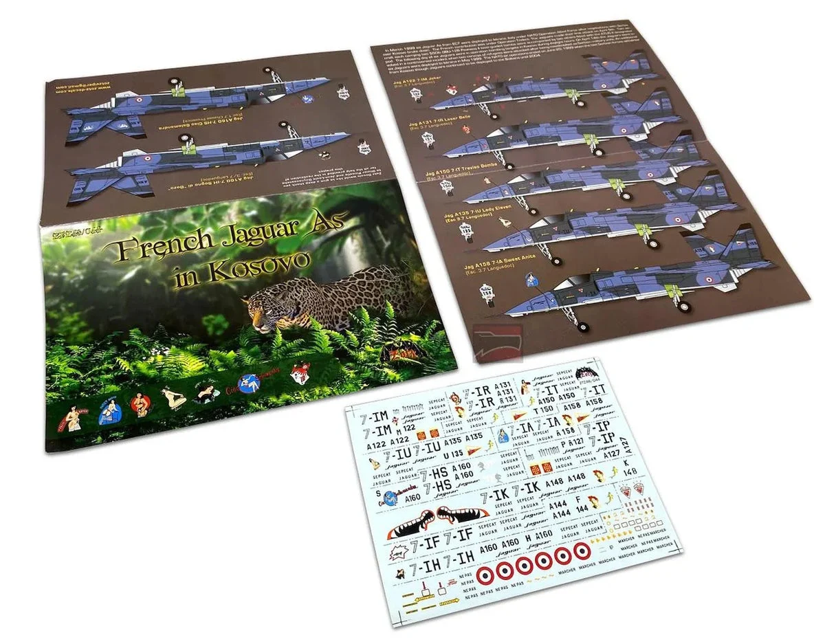 1/48 Zotz Decals French Jaguars A's in Kosovo 48044