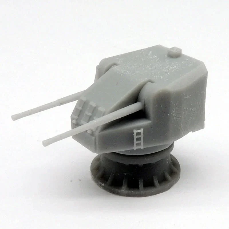 1/350 Black Cat Models Scale Twin 4.7In Qfsa Mk.Xi Gun on Mk.Xx Mounting (X2) AC350078