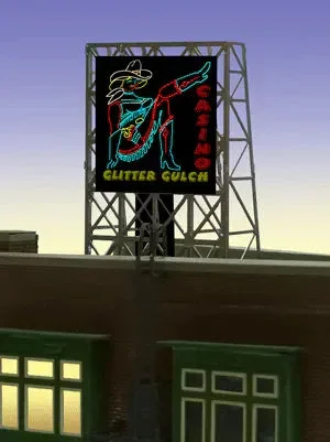 N/Z Miller Engineering Glitter Gulch Billboard 339055