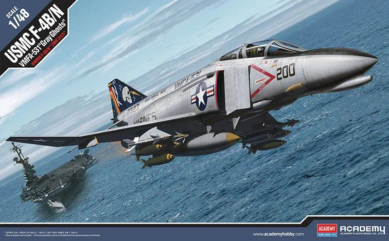 1/48 Academy USMC F-4B/N "VMFA-531 Gray Ghosts" 12315