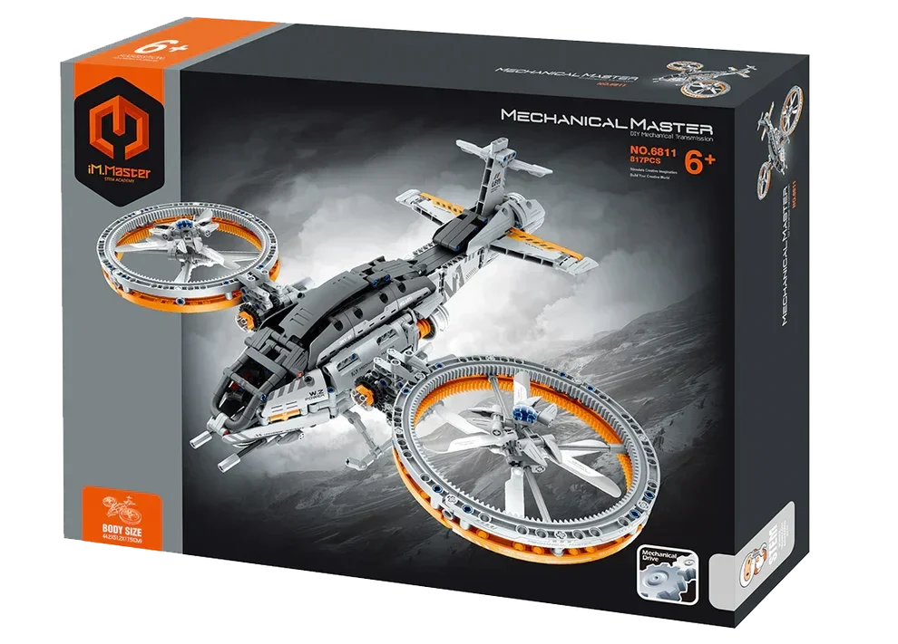Mechanical Master Star Fighter 817 Pieces 6811