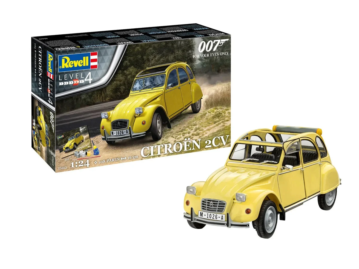 1/24 Revell Germany Geschenkset James Bond "Citroen 2 CV" 05663 - Revell-Germany