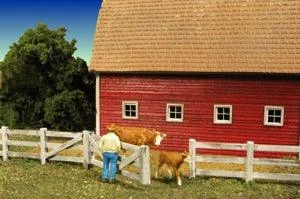 N Monroe Barn Yard Fence #9310 - Monroe Models