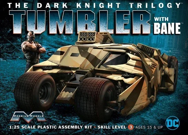 1/25 Moebius Dark Knight Armored Tumbler with Bane 967 - Moebius Model