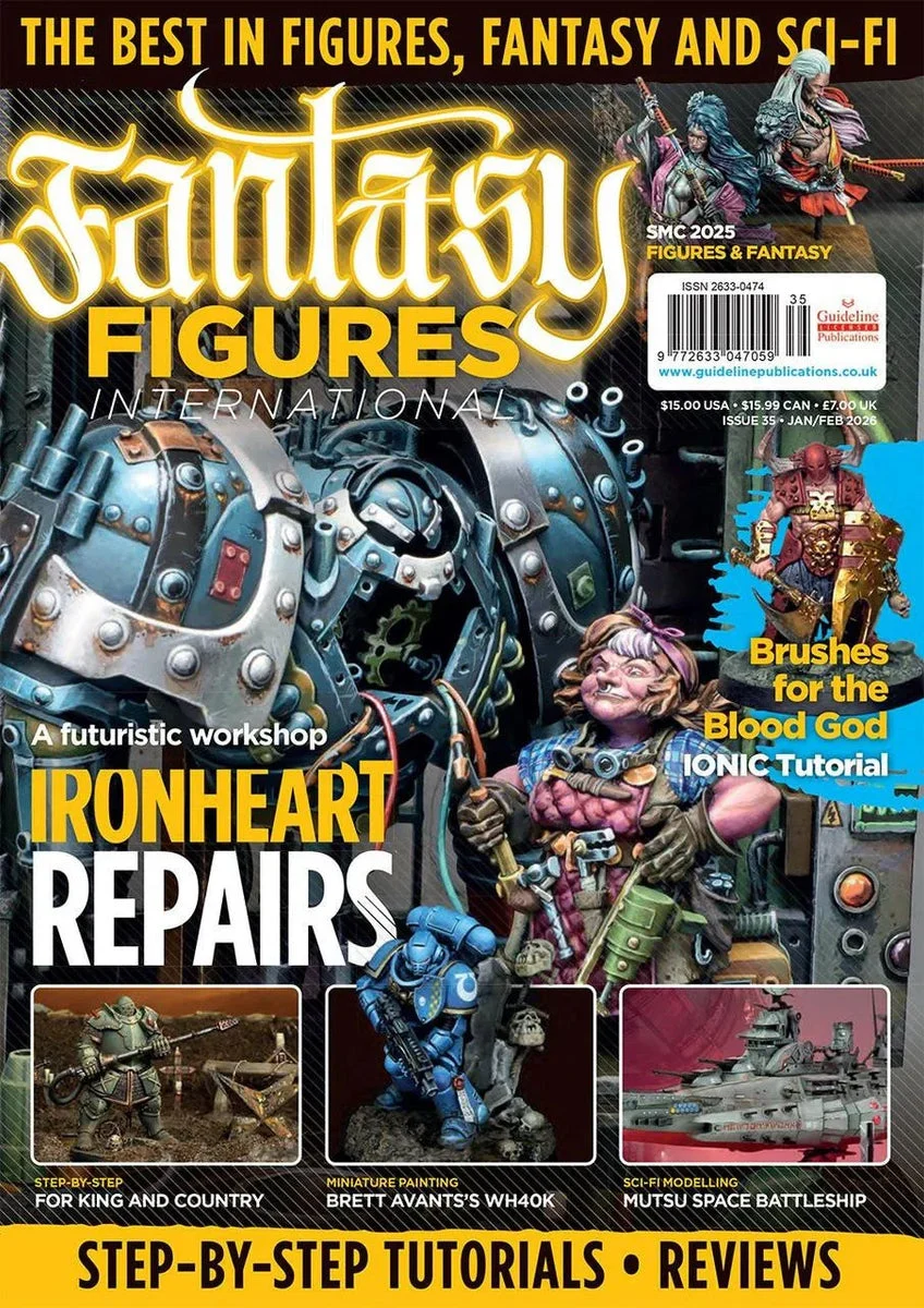 Guideline Publications Fantasy Figures International Magazine Jan/Feb 2026 Issue 35 FAN35