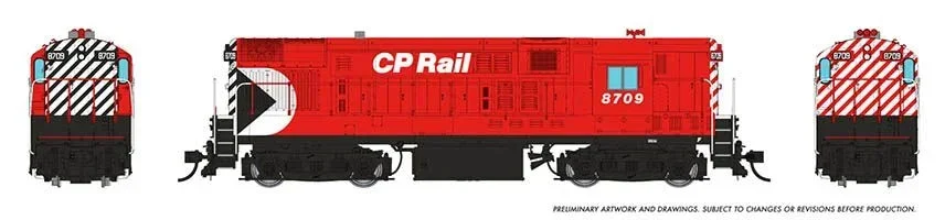 HO Rapido H16-44 (DC/DCC/Sound): CP Rail - Action Red Scheme: #8715 - 044540