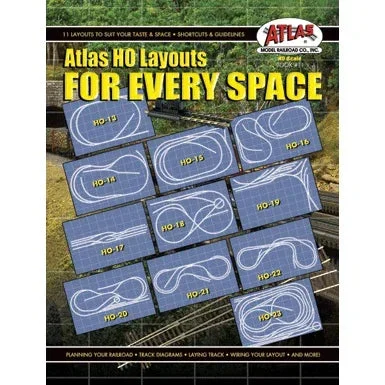 HO Atlas Layouts for Every Space #11 - Atlas Trains
