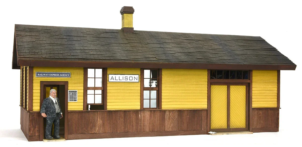 HO Banta Modelworks Allison Depot 2157