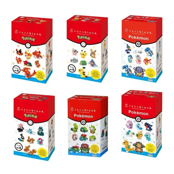 Nanoblock Pokémon Mininano Assortment