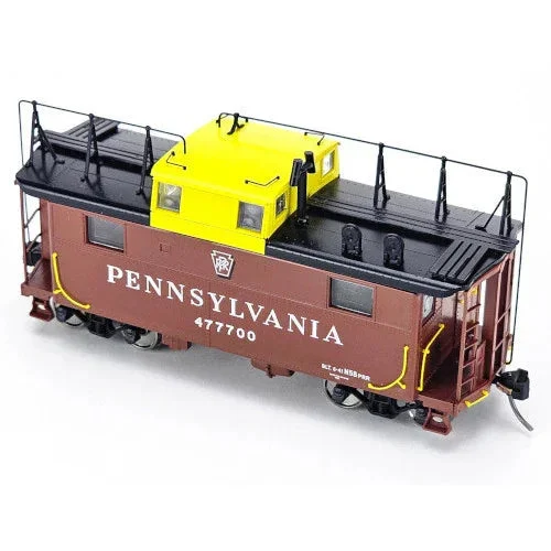 HO Bowser N5 Caboose PRR N5B Shadow Keystone w/Trainphone Road #477767 - 43378