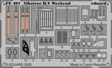 1/48 Eduard Albatros D.V Weekend for EDUARD FE401