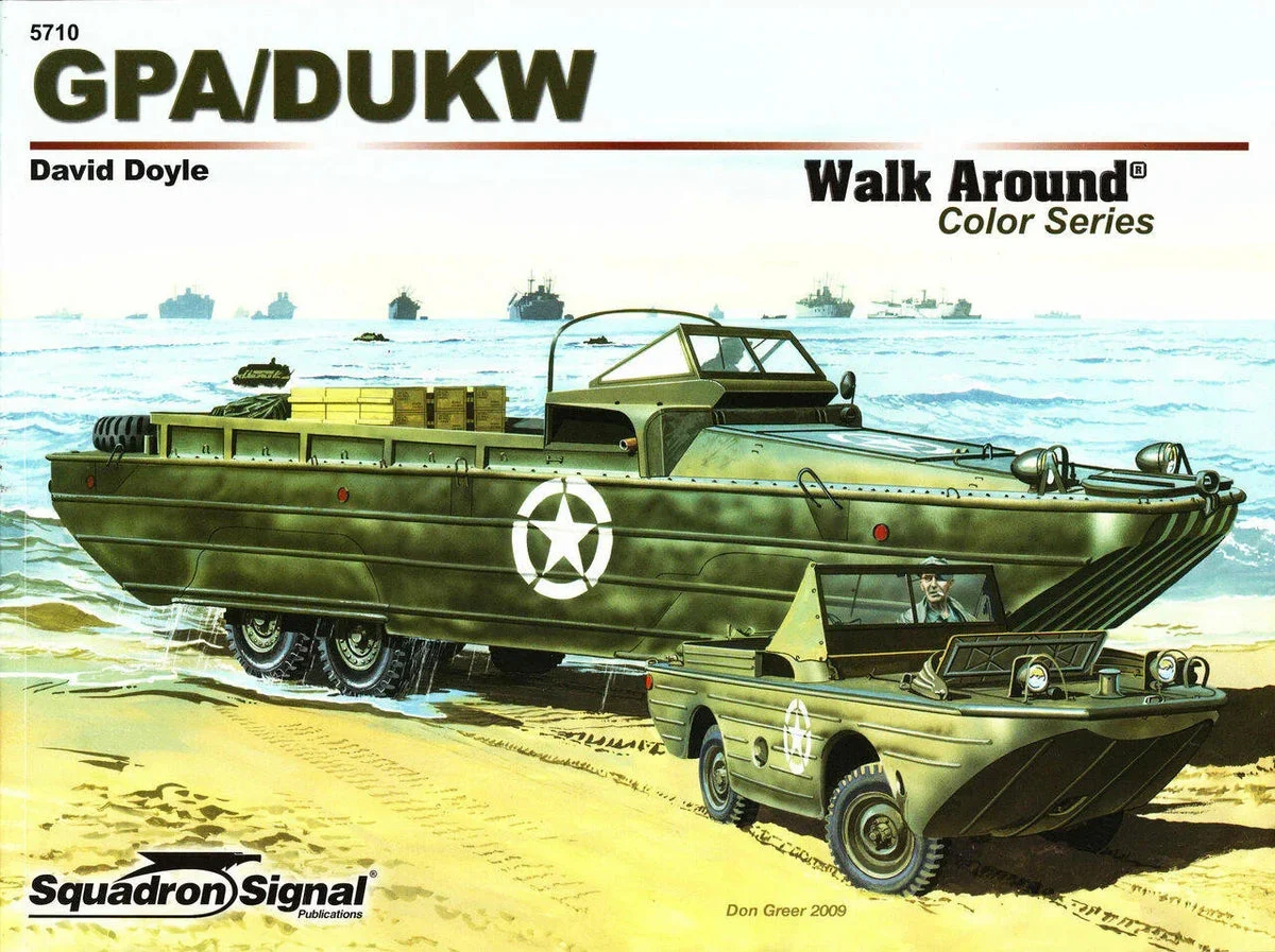 Squadron Signal GPA/DUKW Walk Around 5710 - Squadron Signal Publications