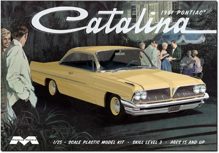 1/25 Moebius 1961 Pontiac Catalina 2850 - Moebius Model