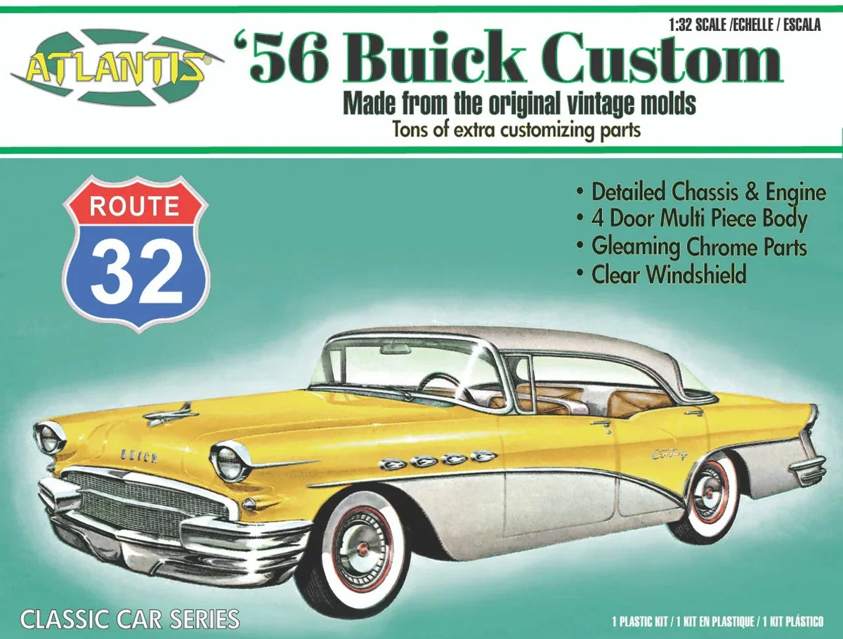 1/32 Atlantis Model 1956 Buick Custom 1230 - Atlantis Models
