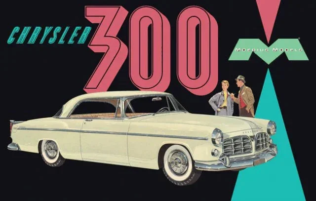 1/25 Moebius 1955 Chrysler 300 - 1201