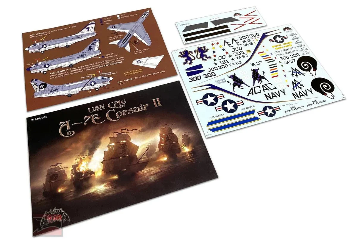 1/48 Zotz Decals USN CAG A-7E Corsair II 48042