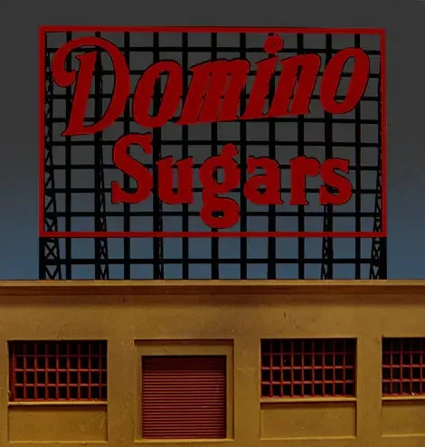 N/HO Miller Engineering Small Domino Sugar Billboard 44-2402