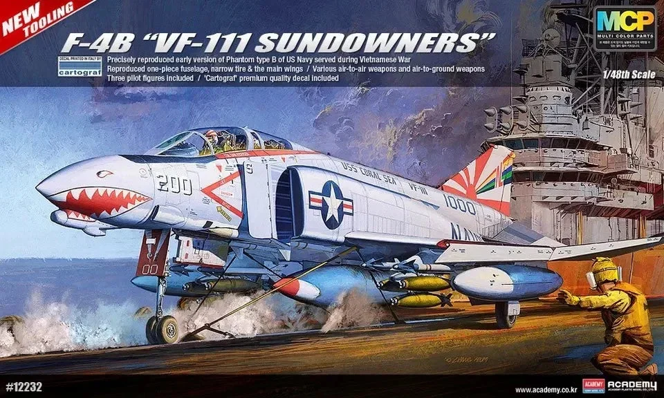 1/48 Academy F-4B "VF-111 Sundowners" 12232