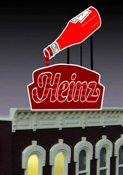 O/HO Miller Engineering Heinz Sign 1081