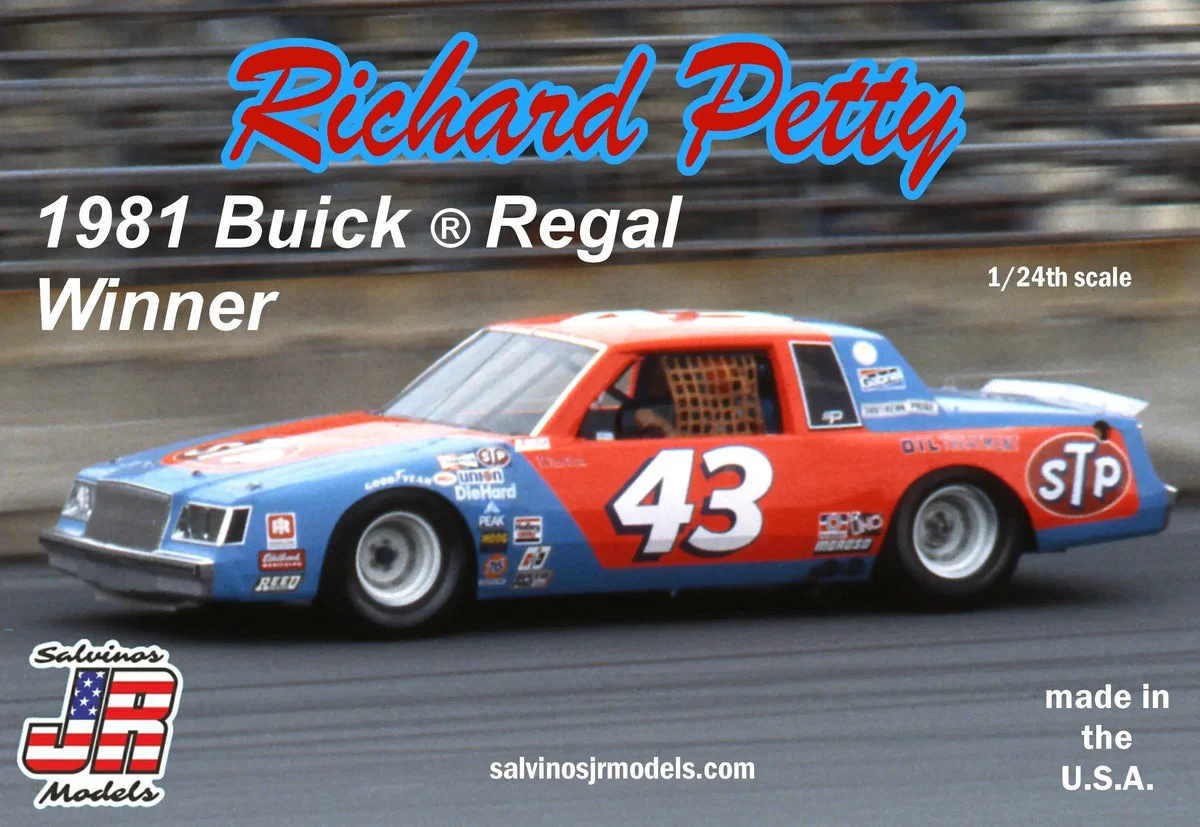 1/24 Salvino Richard Petty 1981 Buick “7th Daytona Winner” 8460 - Salvino JR Models