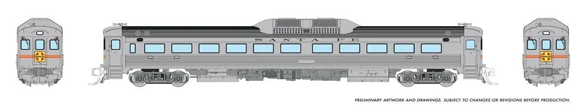N Rapido Budd RDC-1 (Ph 1) (DC/Silent): ATSF - Delivery: DC-191 + DC-192 516002