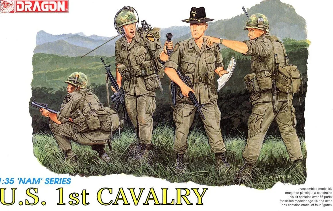 1/35 Dragon Model US 1st Cavalry Figure Set 3312 - Dragon Models