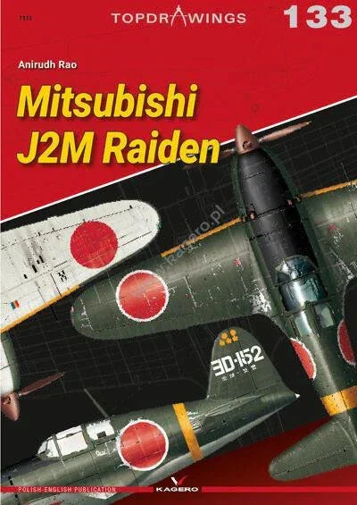 Kagero Publishing Mitsubishi J2M Raiden Book 07133