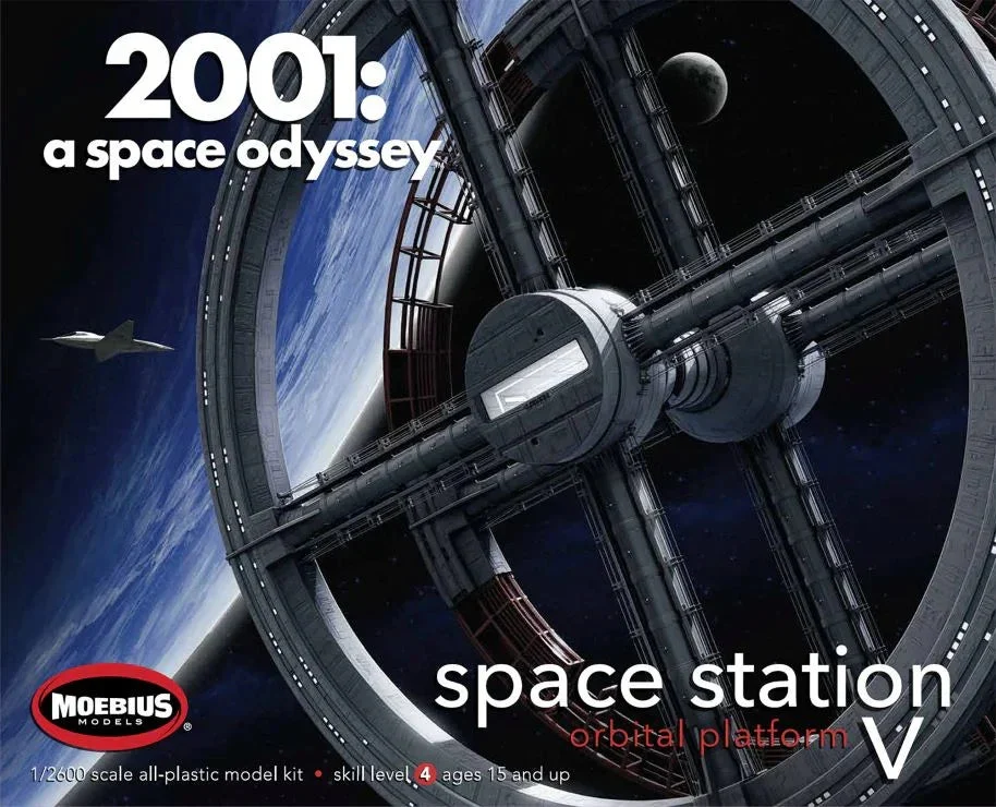 1/2600 Moebius 2001: A Space Odyssey Space Station V 2001-6