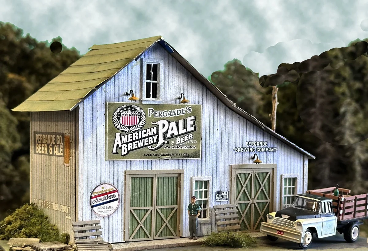 HO Bar Mills Pergande's Pale 5052 - Bar Mills Models