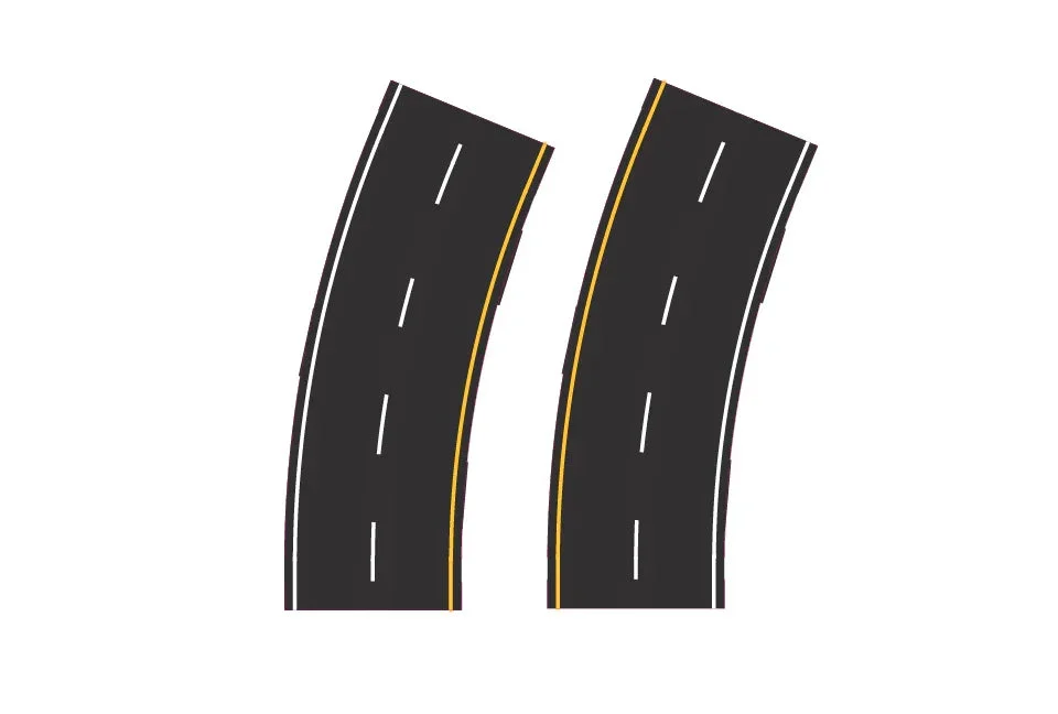 N Easy Streets Fresh Asphalt Broad Turn - Interstate (1 Pair) 325-2011