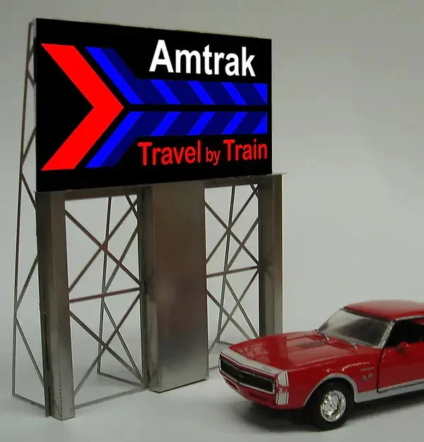 O/HO Miller Engineering Amtrak Billboard 8281