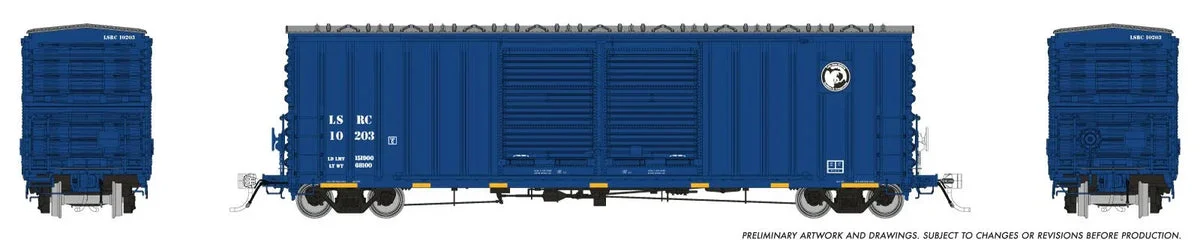 HO Rapido PC&F B-70-75 Boxcar: Lake State Railway: #10203 - 170032