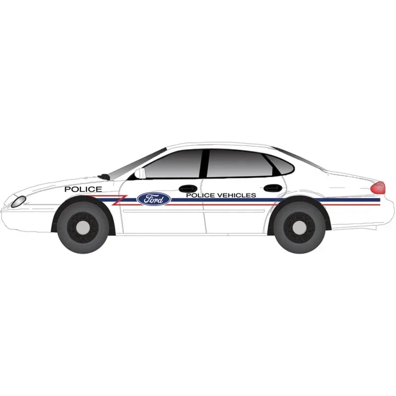 HO Atlas 1996 Ford Taurus Police Demonstrator 30000154 - Atlas Trains